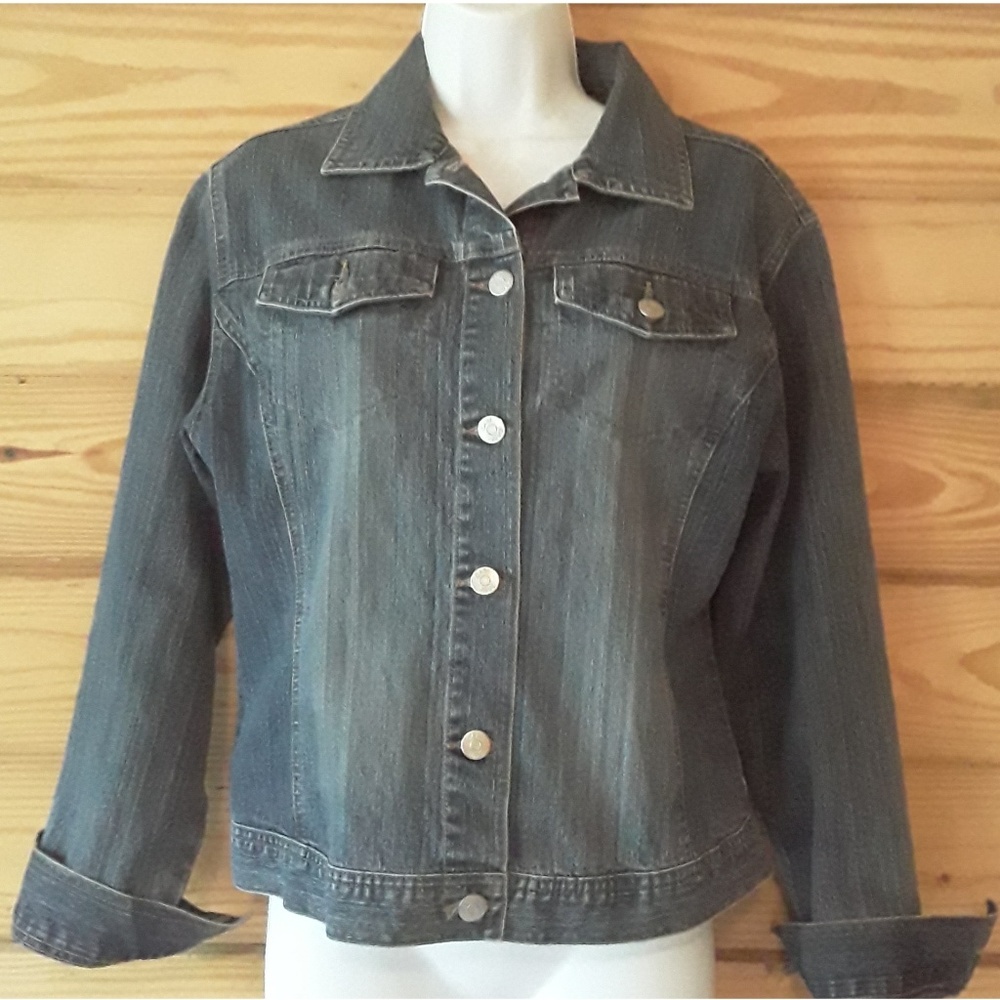 Embroidered Jean Jacket - Picture 3 of 5